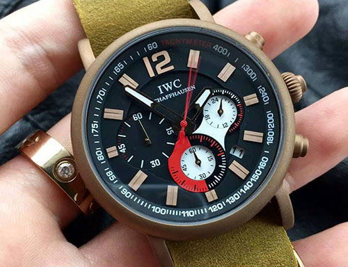 萬國 IWC 標準男士腕表 搭載原裝計時瑞士石英機芯