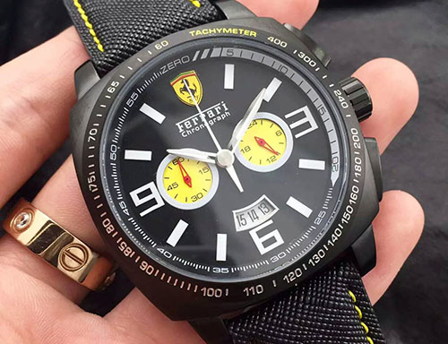 法拉利 Ferrari 精品男士腕表 搭載進口Vk計時跑秒機芯