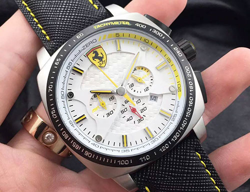 法拉利 Ferrari 精品男士腕表 搭載進口Vk計時跑秒機芯