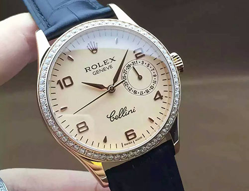勞力士 Rolex 切利尼系列 搭載2836專用彩輪雕花機芯