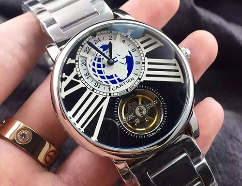 卡地亞 Cartier 精品男士腕表 搭載全自動機械機芯
