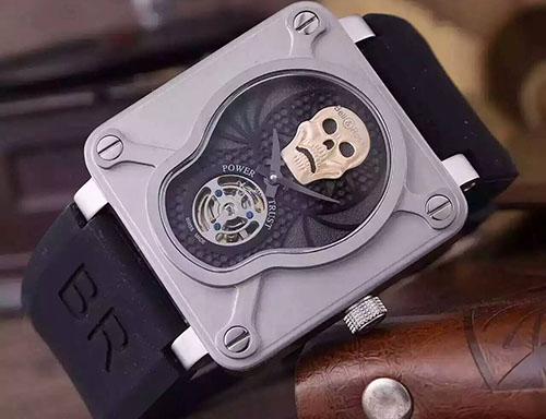 柏萊士 Bell & Ross 經典方形時尚男士腕表 搭載原裝北京機械機芯