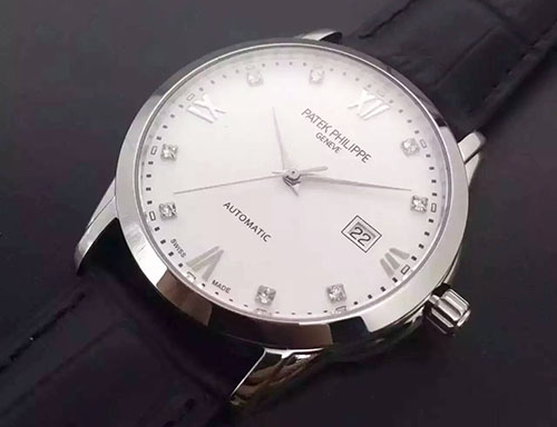 百達翡麗 Patek Philippe 男士瑞士全自動機械腕表 搭載ETA2824機芯 手錶品牌