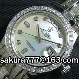 ロレックス Rolex デイデイト Pearl-Master スイス ETA社 2834-2 ムーブメント搭載！