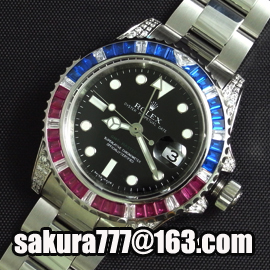 ロレックス Rolex GMTマスターII Ref.116759SARU アジアの ETA Rolex 3186