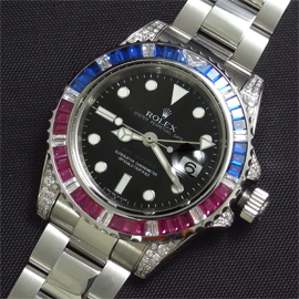 ロレックス Rolex GMTマスターII Ref.116759SARU スイス ETA社 2836-2