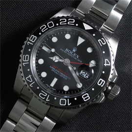 ロレックス Rolex GMT マスターII スイス ETA社 2836-2