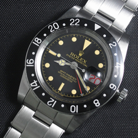 ロレックス Rolex 初代GMT マスター ヴィンテージ Ref. 6542 スイス ETA社 2846