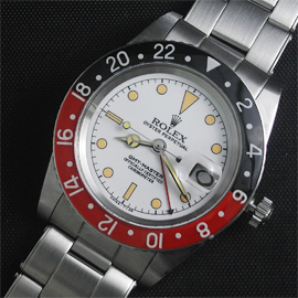 ロレックス Rolex 初代GMT マスター ヴィンテージ Ref. 6542 スイス ETA社 2846