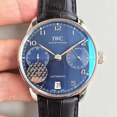 ZF工場 IWC新しいデザインの腕時計---ポルトギーゼ七日鏈IW500710