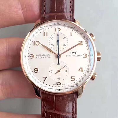 ZF工場 IWC ポルトギーゼ計時腕時計（ポルトガルカウント）