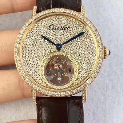 Cartierカルティエ珠寶腕時計tourbillion