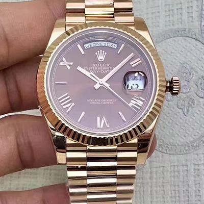 ロレックス Rolex デイデイト DAY-DATE M228235-0002 バラの金