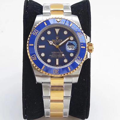 VR工場ROLEX ロレックス サブマリーナ SUBMARINER 間隔の金色青の M116613LB-0005