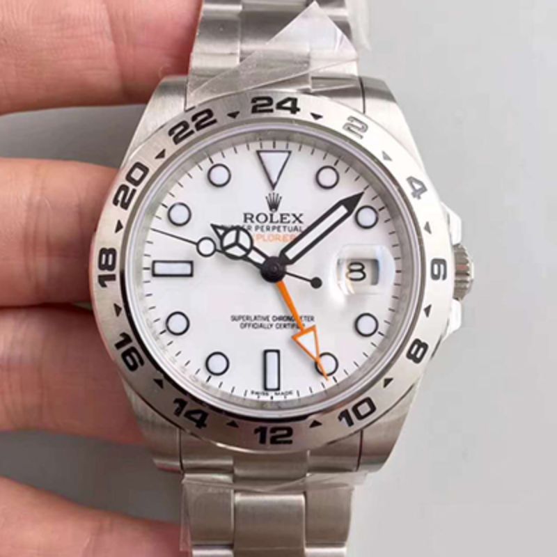 N工場 ロレックス Rolex スエクスプローラー II Explorer II 216570-0001 - Noob V7