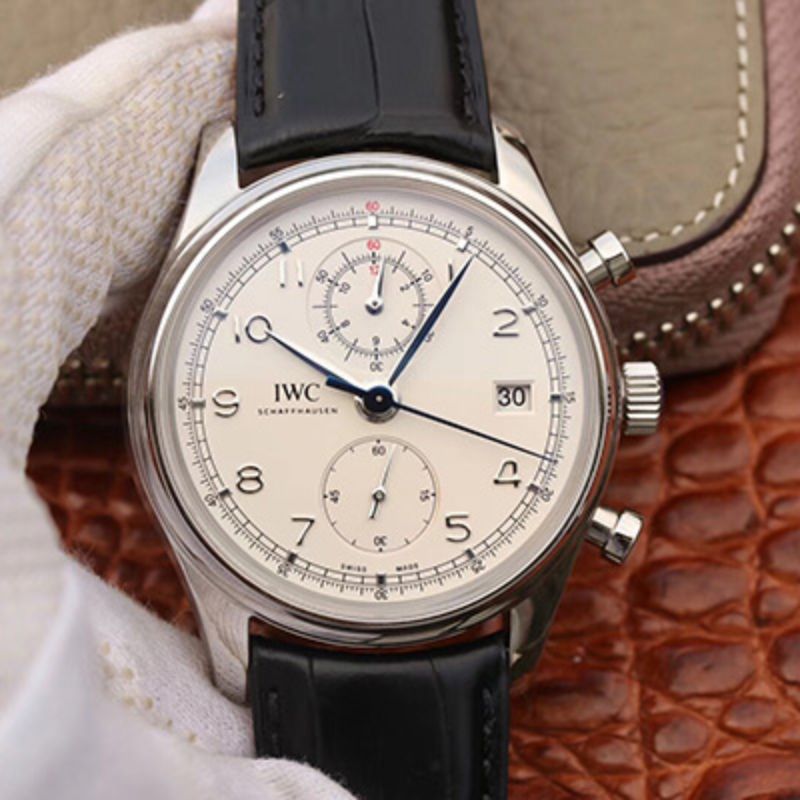 ZF工場 IWC  Portugieser Chronograph ポルトギーゼ計時腕時計（ポルトガルカウント） “150周年”特別版 IW390403