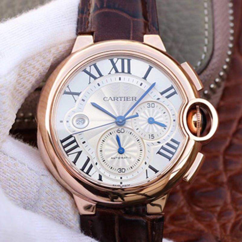 ZF工場 カルティエ Cartier バロンブルー Ballon Bleu W6920074 44MM