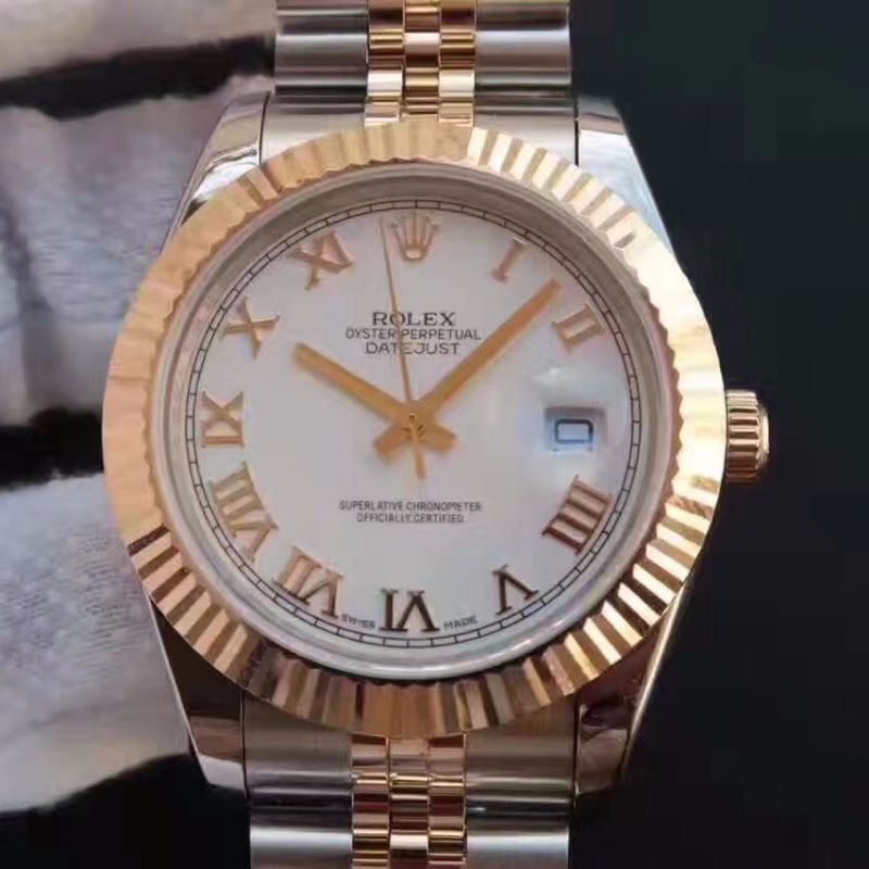 ロレックス Rolex デイトジャストIIシリーズ126333-00618K金色の時計