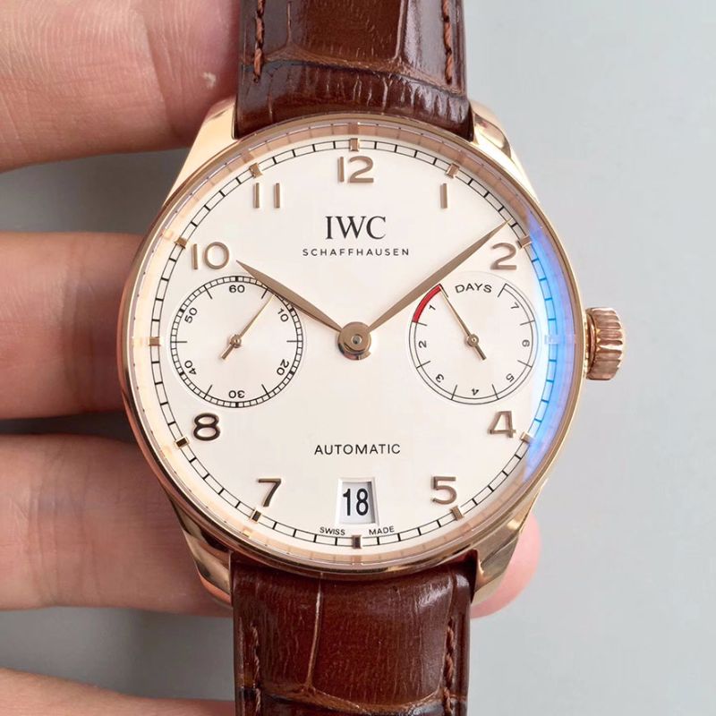 ZF工場 IWC  Portugieser Automatic ポルトギーゼシリーズ自動腕時計 IW500704 七日鏈（葡七）