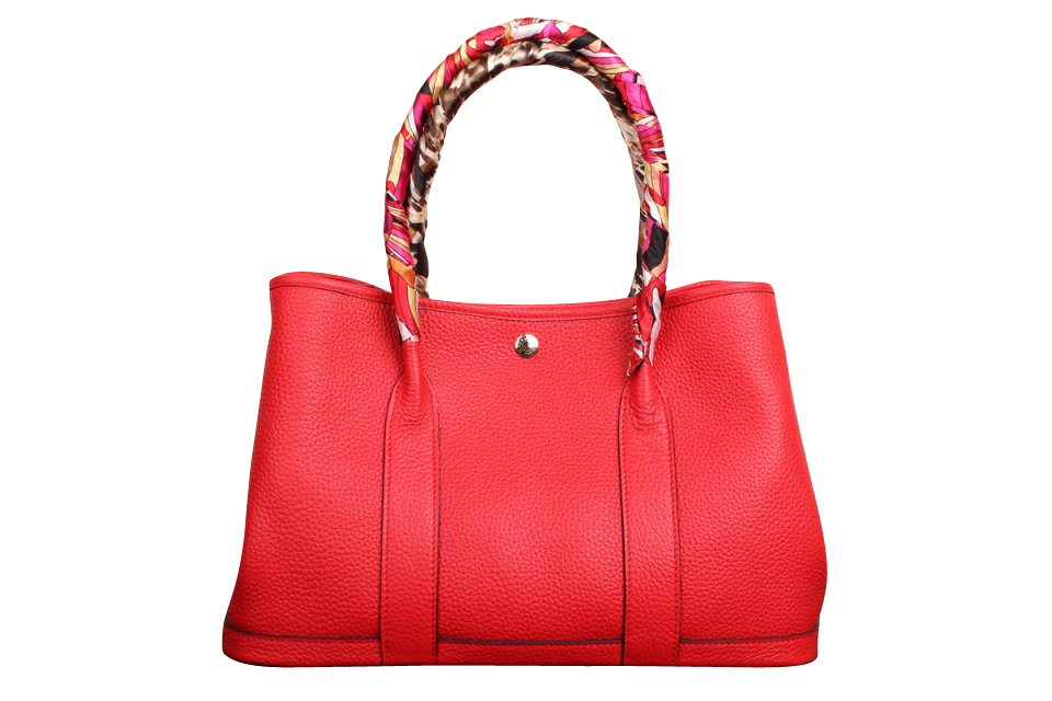 Hermes 專櫃款手提包 時尚貴婦最愛 絲帶顏色隨機配