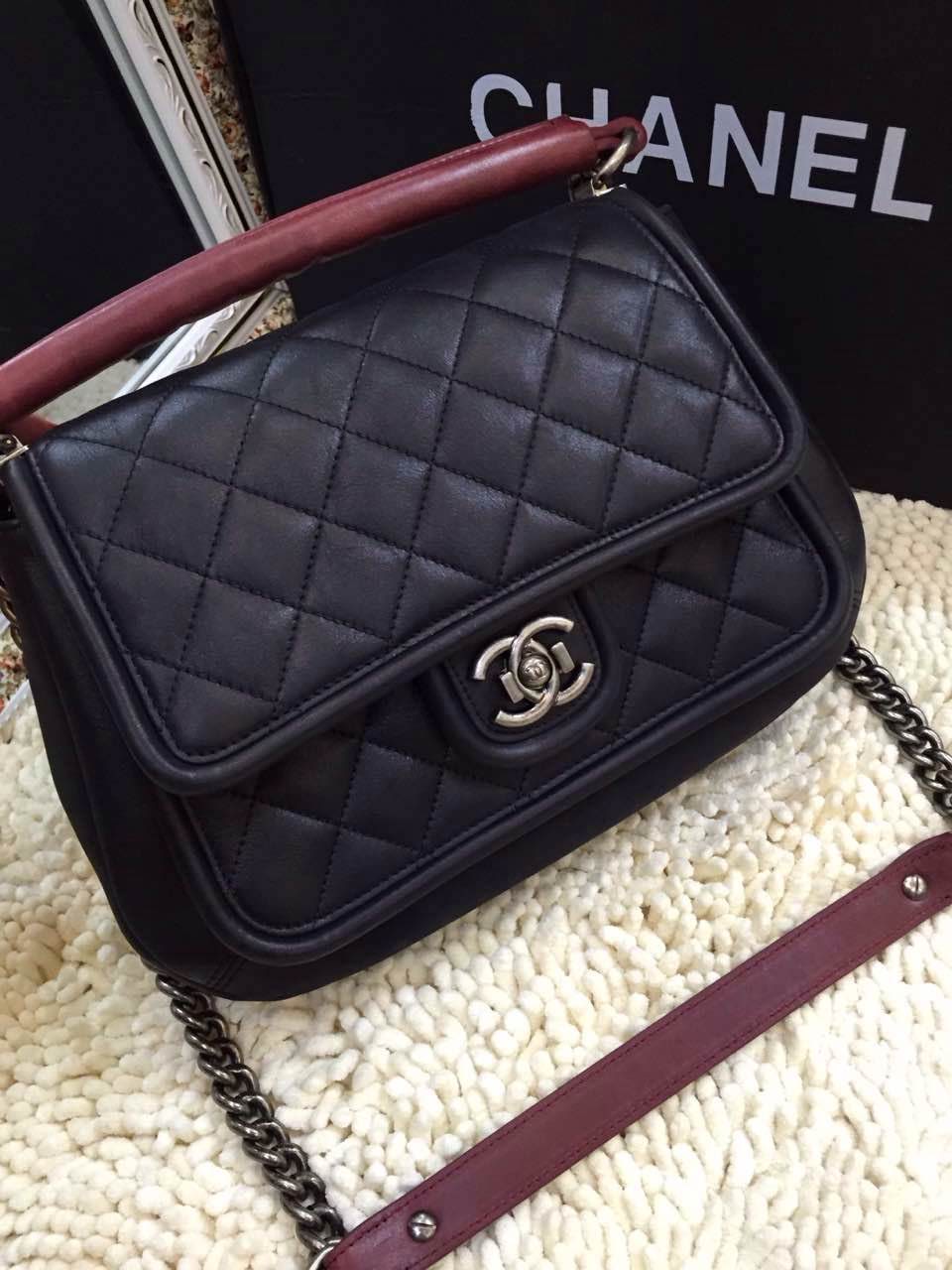 Chanel專櫃新款兩用手提/肩背包