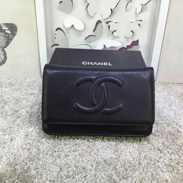Chanel超夯款原版牛皮斜跨/手拿包 名媛超愛
