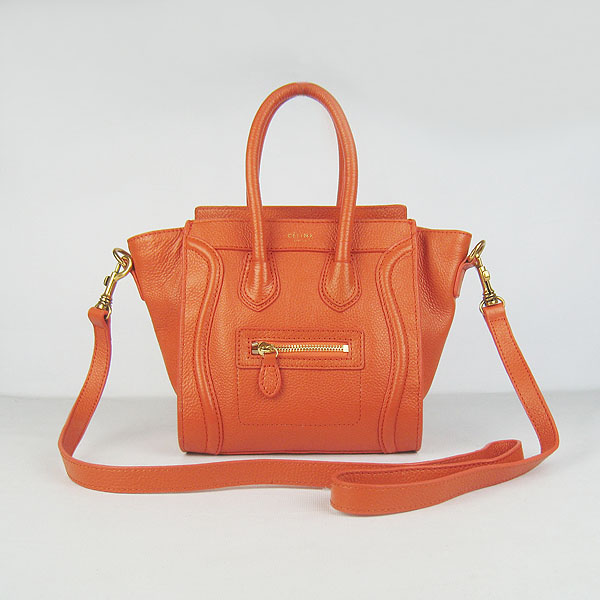 CELINE-1878H-orange橙色-手提包