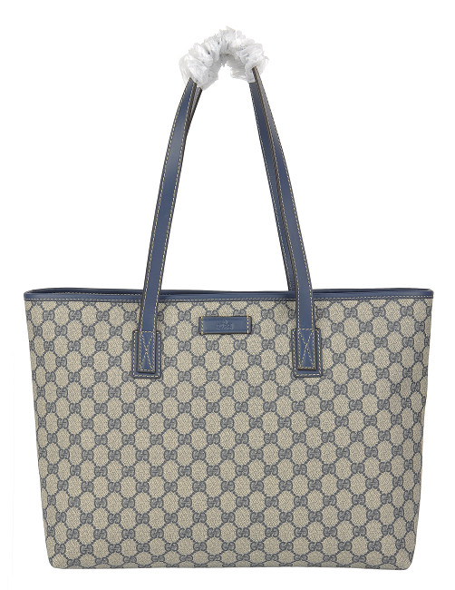 GUCCI-211137-drak-blue-防水PVC手提肩背包