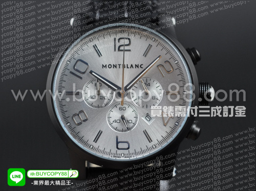 萬寶龍【男性用】Timewalk 時光行者系列PVD錶殼日本OS20石英計時機芯