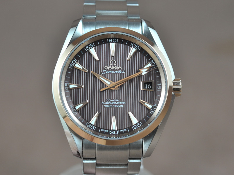 歐米茄【男性用】海馬系列Aqua Terra 150米腕錶不銹鋼材料高仿8500同軸自動機芯