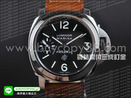 沛納海【男性用】Luminor Marina系列精鋼錶殼藍寶石玻璃A6497手動上鍊機芯