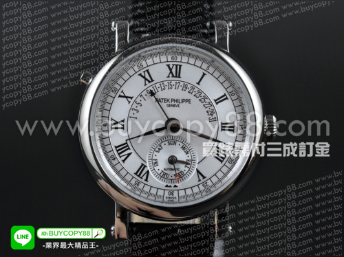 百達翡麗【男性用】Calastrava系列腕錶不銹鋼錶殼Sea-gull自動機械機芯