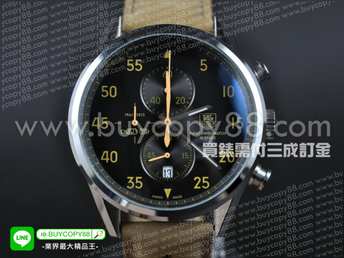 豪雅【男性用】Carrera卡萊拉系列不銹鋼錶殼日本OS10石英計時機芯
