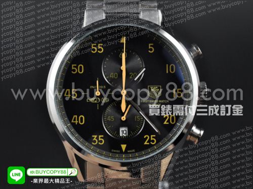 豪雅【男性用】Carrera卡萊拉系列不銹鋼錶殼日本OS10石英計時機芯