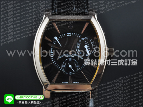 江詩丹頓【男性用】Malte系列 - 動能顯示腕錶玫瑰金錶殼海鷗自動機械機芯