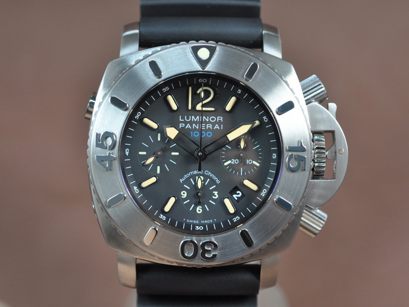 沛納海 Watches PAM187 G Submersible Chronograph 1:1 Ultimate Edition A-7753 自動機芯 搭 載 