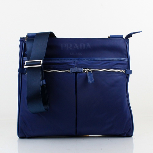 PRADA-0220-bl藍色-斜跨包