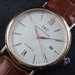 IWC スーパーコピーポルトフィーノ JAPAN MIYOTA 9015 ムーブメント搭載 高級革バンド使用